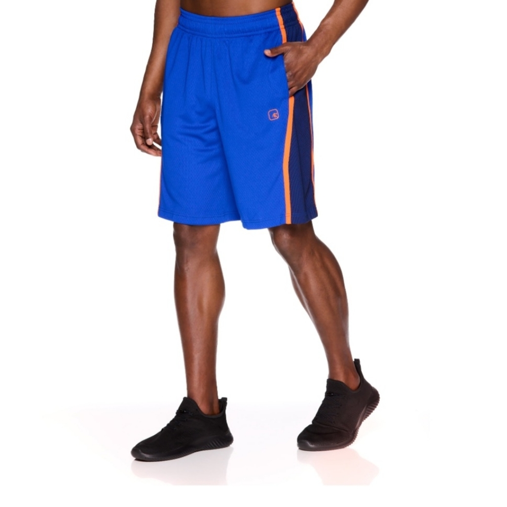AND1 Big Men's Flash Cut Basketball Shorts, 11" Inseam - Size 3XL - Picture 6 of 8